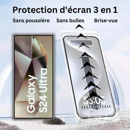 Protection d'écran 3 en 1 - Samsung